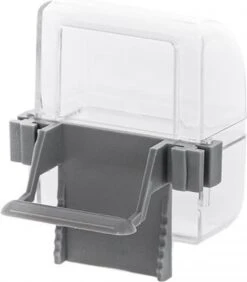 Duvo+ Eetbakje Kooi Kanarie Grijs 8×4,5×6,5cm