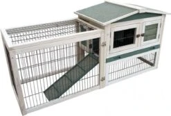 Duvo+ Woodland Konijnenhok Lambert Cottage 155x53x70cm