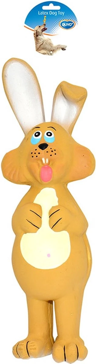 Duvo Latex Pop Up Rabbit S – 23x6x7cm Meerkleurig 3 Duvo Latex Pop Up Rabbit S – 23x6x7cm Meerkleurig