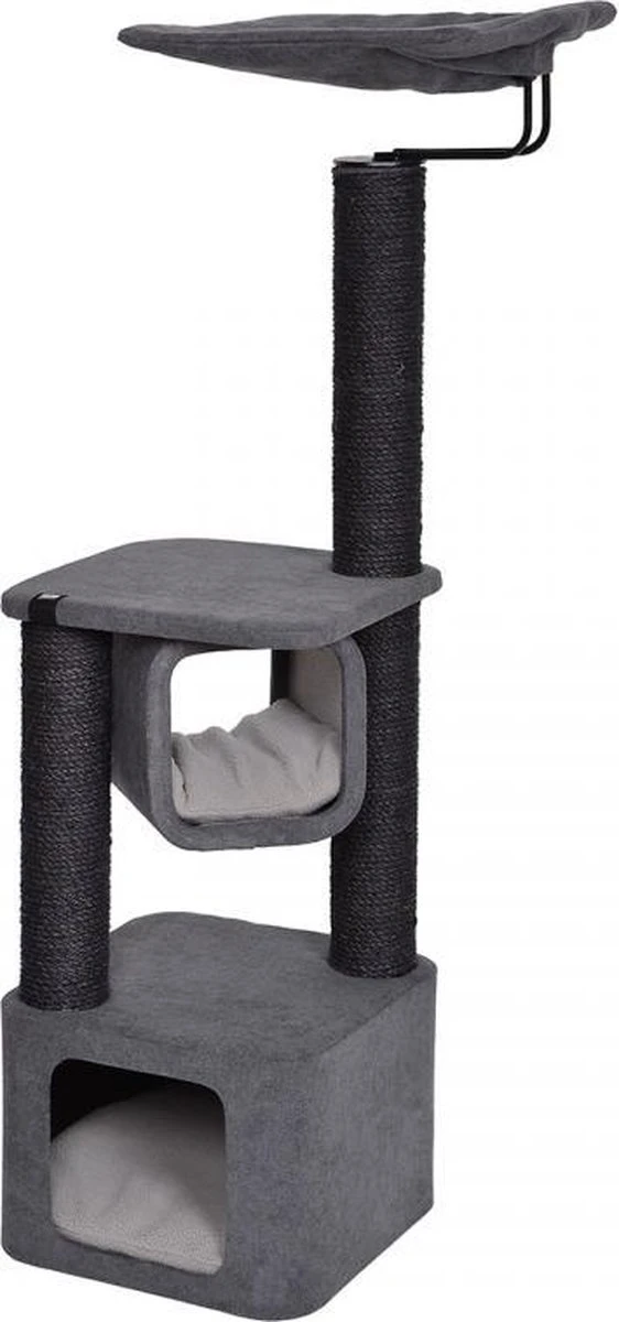 Duvo Krabpaal Okinawa 37x37x121cm Grijs 3 Duvo Krabpaal Okinawa 37x37x121cm Grijs