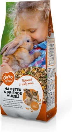 Duvo+ – Knaagdiervoeding : Hamster & Friends Muesli 0.8 Kg