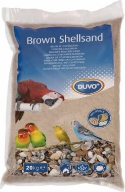 Duvo+ Bruin Schelpenzand Met Anijsgeur 20 Kilo