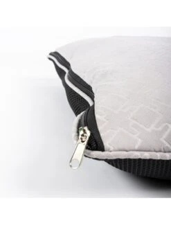 Duvo Airmesh Kussen Met Rits L - 120x80x10cm Zwart/wit -Duvo airmesh kussen met rits l 120x80x10cm zwart wit 2