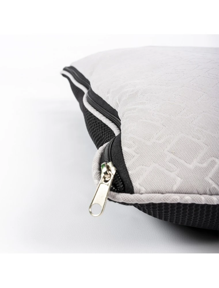 Duvo Airmesh Kussen Met Rits S - 80x60x10cm Zwart/wit 5 Duvo Airmesh Kussen Met Rits S - 80x60x10cm Zwart/wit - Afbeelding 3