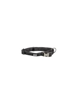 Duvo City Ny Halsband Nylon Reflecting Zwart ( 30-45cm/15mm)