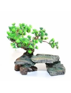 Duvo Decoration Rock With Bonsai | Worldofanimals.nl Heeft Het!