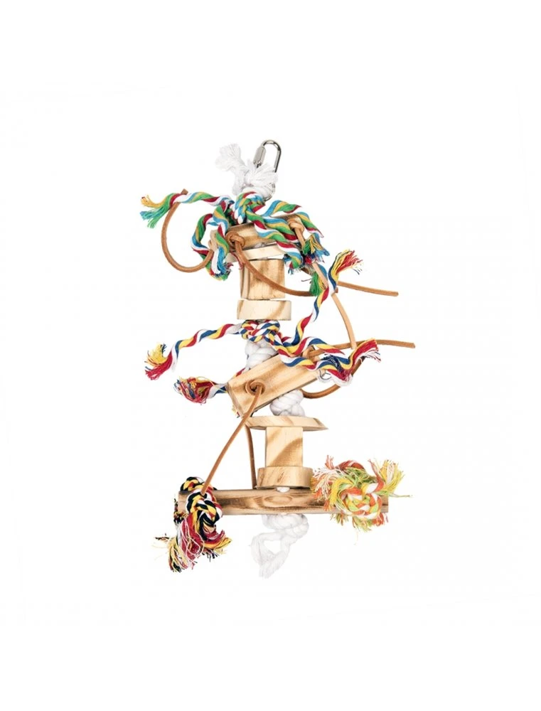 Duvo Houten Hanger Met Leder En Touw | Worldofanimals.nl Heeft Het! 3 Duvo Houten Hanger Met Leder En Touw | Worldofanimals.nl Heeft Het!