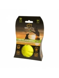 Duvo Led Flash Bal 10cm Groen -Duvo led flash bal 10cm groen 2