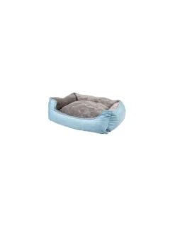 Duvo Mand Rechthoekig Tweed Sky Blauw/zwart (L)