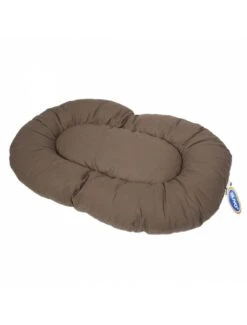 Duvo Ovalen Kussen Moose 95x65x9cm Bruin