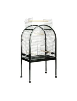 Duvo Pearl Papegaaikooi Chrome | Worldofanimals.nl Heeft Het!