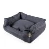Duvo Poly Bed Siesta Aqua S - 60x45x20cm Blauw/lichtblauw -Duvo poly bed siesta aqua s 60x45x20cm blauw lichtblauw