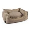 Duvo Poly Bed Siesta Praline L - 110x85x26cm Beige/zwart