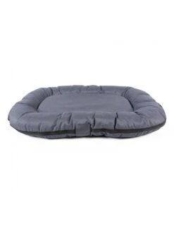 Duvo Poly Kussen Ovaal Siesta Aqua S - 80x60x10cm Blauw/lichtblauw