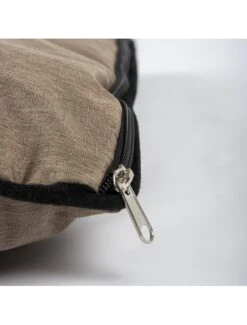 Duvo Poly Kussen Vierkant Siesta Praline L - 120x80x10cm Beige/zwart -Duvo poly kussen vierkant siesta praline l 120x80x10cm beige zwart 1