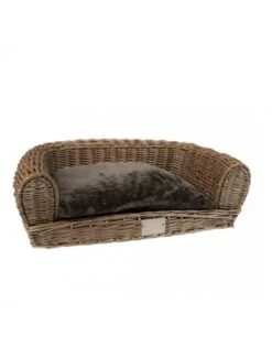 Duvo Provence Rieten Sofa Met Kussen | Worldofanimals.nl Heeft Het!