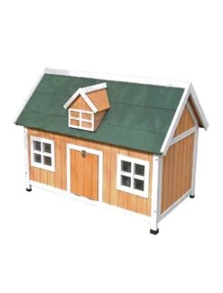 Duvo Woodland Kippen/Konijnenhok Combi | Worldofanimals.nl Heeft Het!