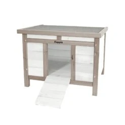 Duvo Woodland Konijnenhok Howie 2 Cottage | Worldofanimals.nl Heeft Het! -Duvo woodland konijnenhok howie 2 cottage 1