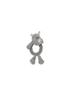 Duvo Zoo Friends Rain Neushoorn Ring Grijs 32x19x10cm